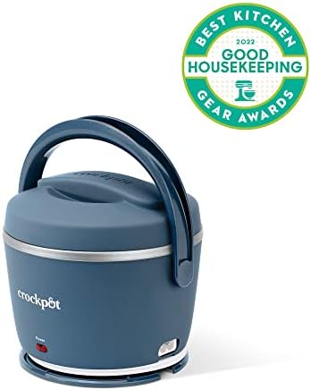Electric Lunch Box Food Warmer 20oz – Faded Blue - Curated Catalog O1
