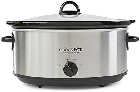 7 Quart Oval Manual Slow Cooker – Stainless Steel - Curated Catalog I4
