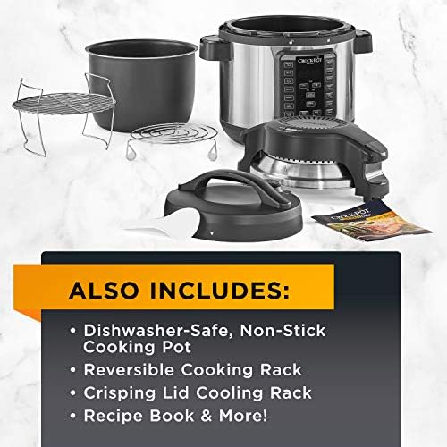 Express Crisp 8 Quart 10-in-1 Pressure Cooker - Curated Catalog W0