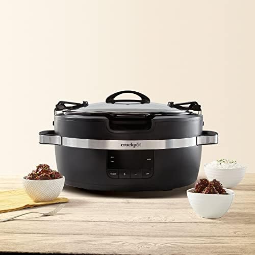 Thermoshield 6 Quart Slow Cooker with Carry Handles - Curated Catalog Y4