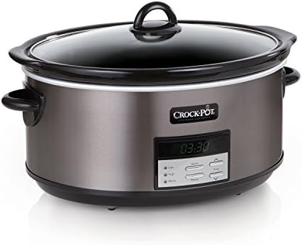 8 Quart Programmable Slow Cooker with Auto Warm - Curated Catalog L1