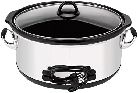 7 Quart Programmable Slow Cooker – Polished Platinum - Curated Catalog O7