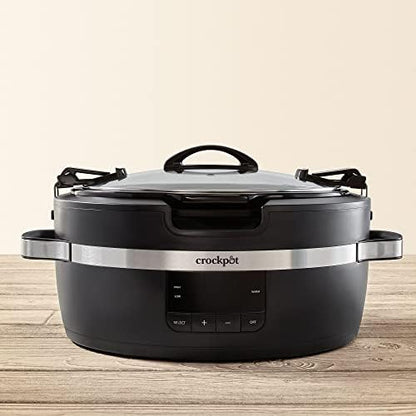 Thermoshield 6 Quart Slow Cooker with Carry Handles - Curated Catalog Y4