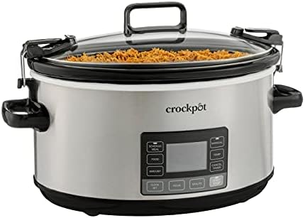 7 Quart Portable Programmable Slow Cooker with Timer - Curated Catalog M1