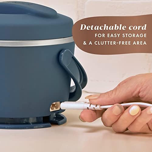 Electric Lunch Box Food Warmer 20oz – Faded Blue - Curated Catalog O1