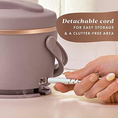 Electric Lunch Box Food Warmer 20oz – Blush Pink - Curated Catalog K6