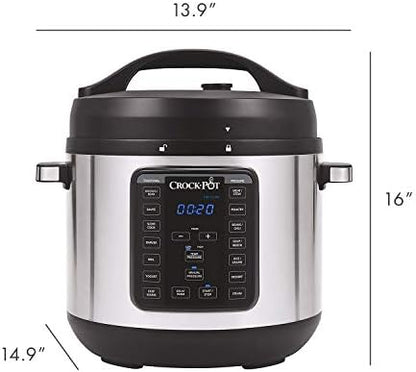 8 Quart Express Crock Multi-Use Pressure Cooker - Curated Catalog X4