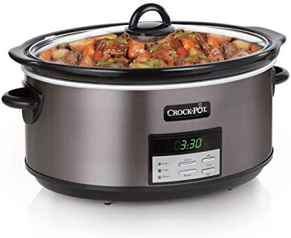 8 Quart Programmable Slow Cooker with Auto Warm - Curated Catalog L1