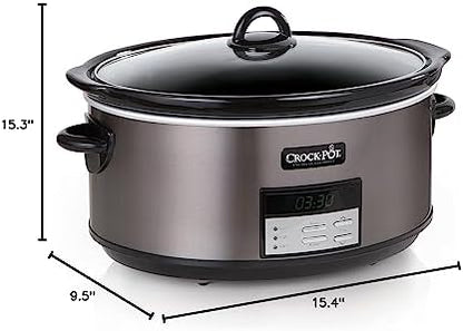 8 Quart Programmable Slow Cooker with Auto Warm - Curated Catalog L1