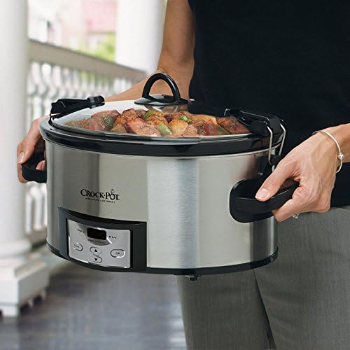 Cook & Carry 6 Quart Programmable Slow Cooker - Curated Catalog A3