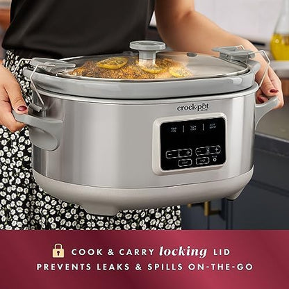 7 Quart Programmable Cook & Carry Slow Cooker - Curated Catalog V0