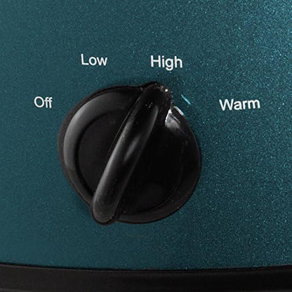 7 Quart Manual Slow Cooker – Turquoise - Curated Catalog G5