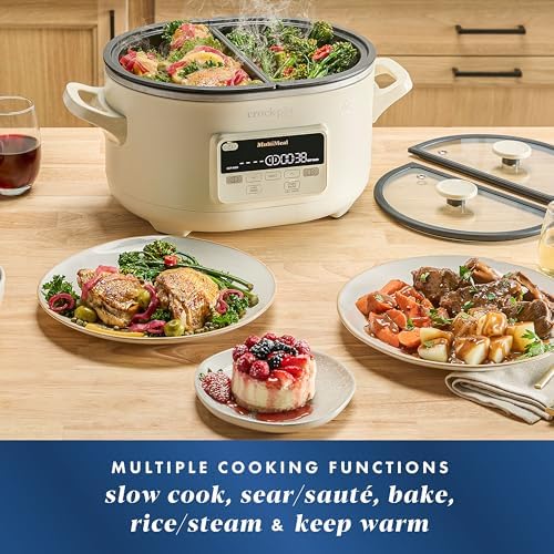 MultiMeal Multicooker with Programmable Slow Cooker - Curated Catalog A1