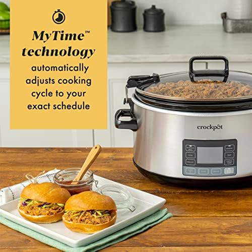 7 Quart Portable Programmable Slow Cooker with Timer - Curated Catalog M1
