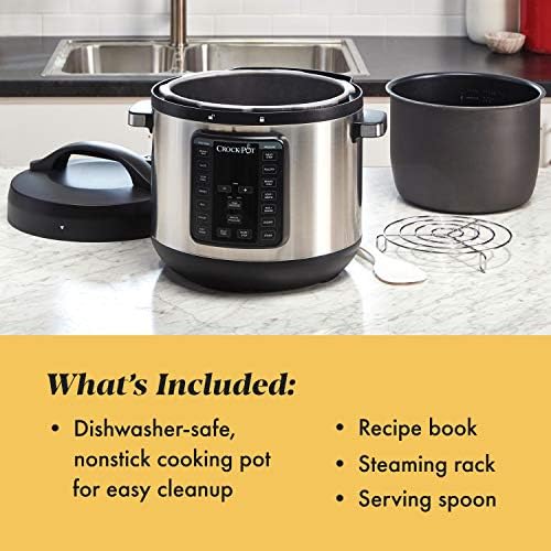 8 Quart Express Crock Multi-Use Pressure Cooker - Curated Catalog X4