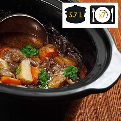 Cook & Carry 6 Quart Portable Slow Cooker - Curated Catalog Z4