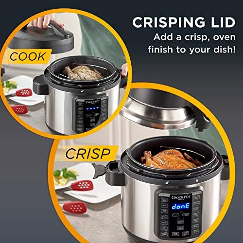 Express Crisp 8 Quart 10-in-1 Pressure Cooker - Curated Catalog W0
