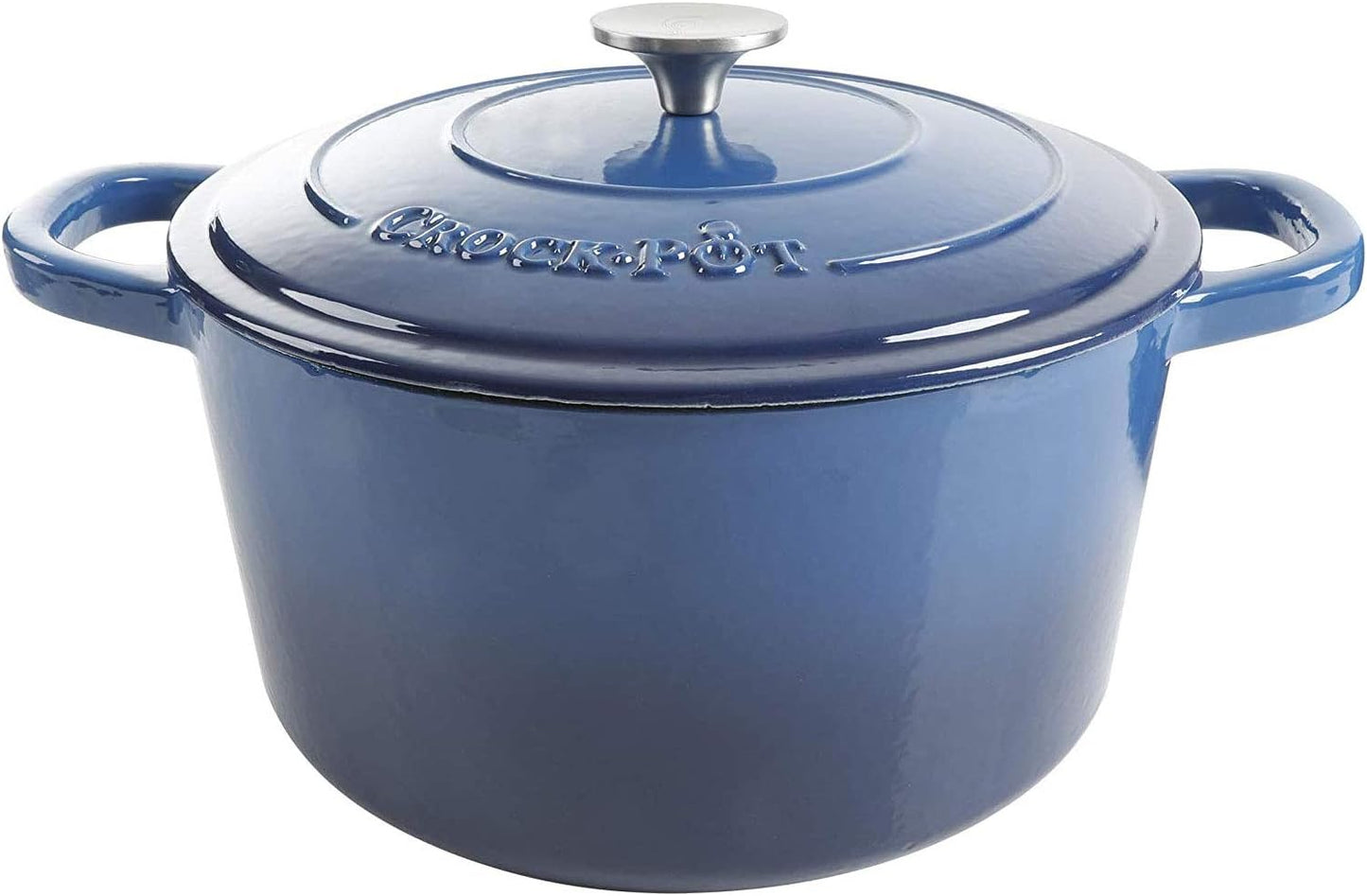 3 Quart Enameled Cast Iron Dutch Oven – Aqua - Curated Catalog F6
