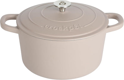 3 Quart Enameled Cast Iron Dutch Oven – Aqua - Curated Catalog W1