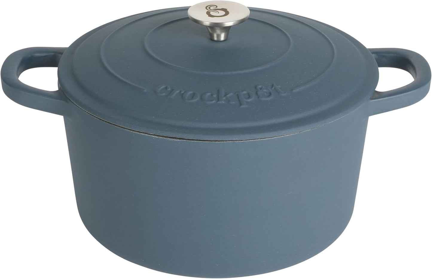 3 Quart Enameled Cast Iron Dutch Oven – Aqua - Curated Catalog F6