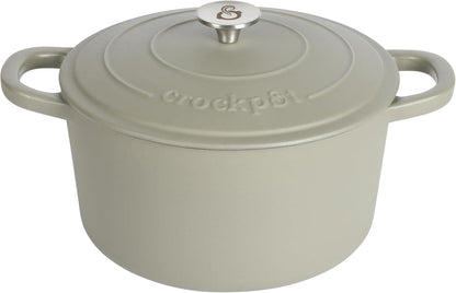 3 Quart Enameled Cast Iron Dutch Oven – Aqua - Curated Catalog F6