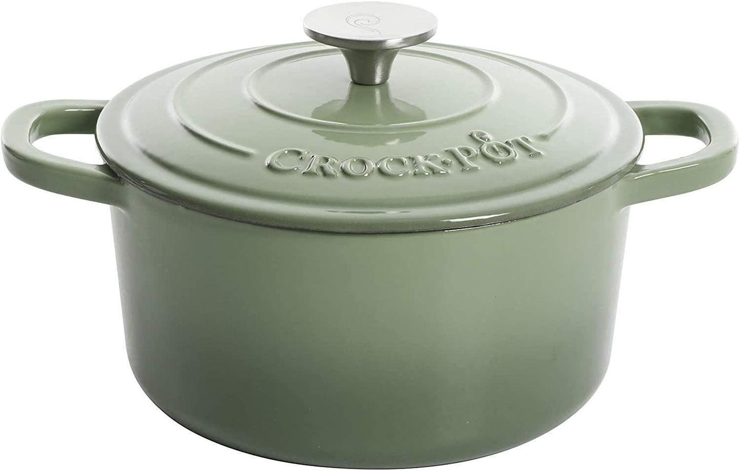 3 Quart Enameled Cast Iron Dutch Oven – Aqua - Curated Catalog W1