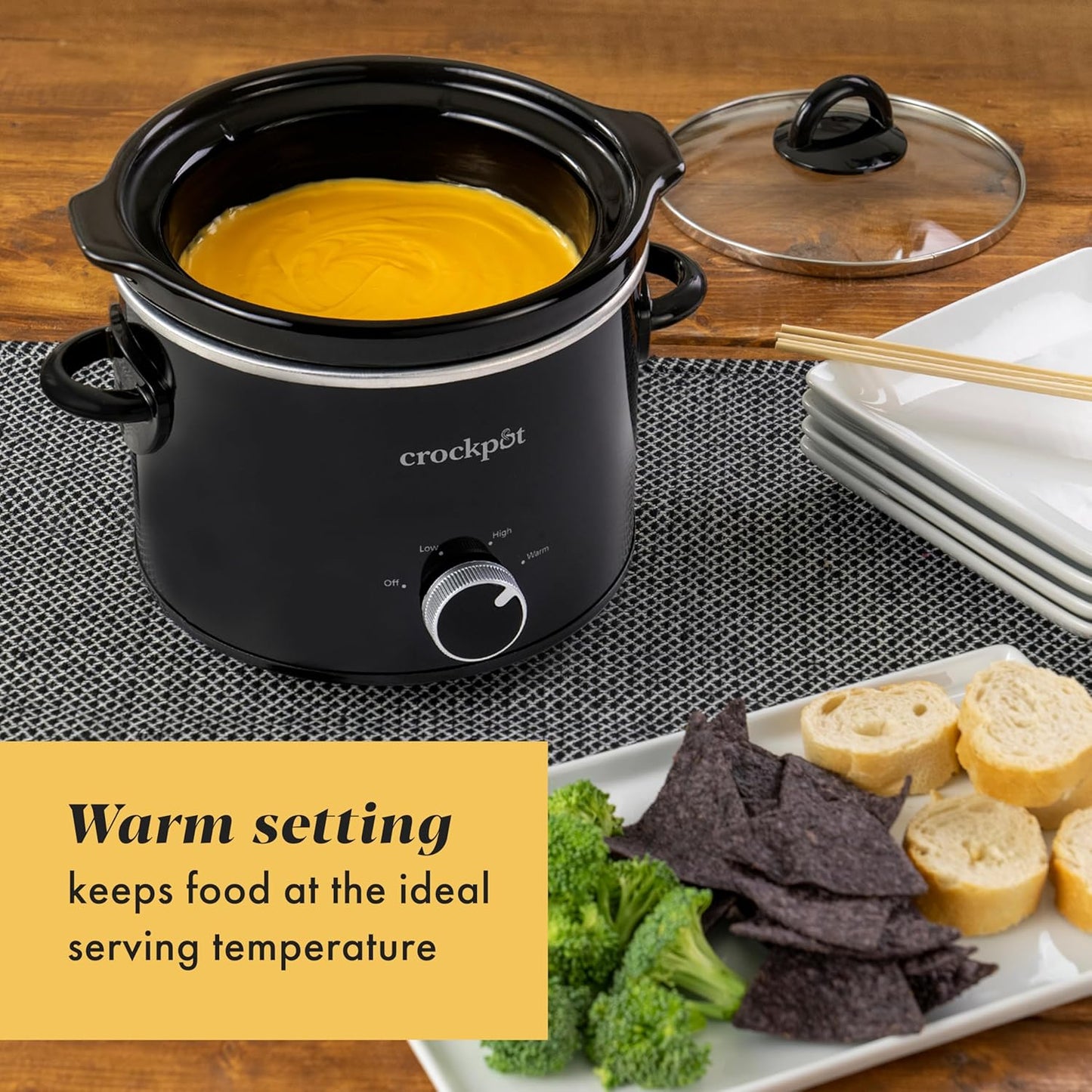 2 Quart Mini Slow Cooker – Classic Compact Cooker - Curated Catalog W6